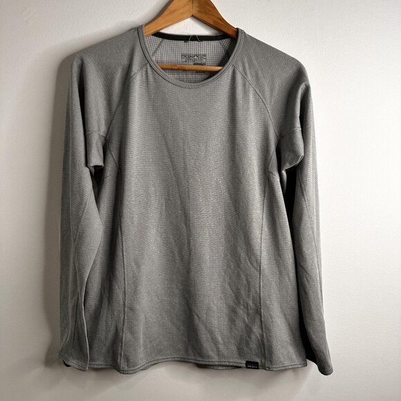 Patagonia Capilene Midweight Baselayer Shirt Womens Medium Polartec Thumb Loops - Picture 1 of 10